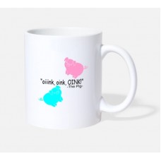 Pig Quotes Oink White Mugs